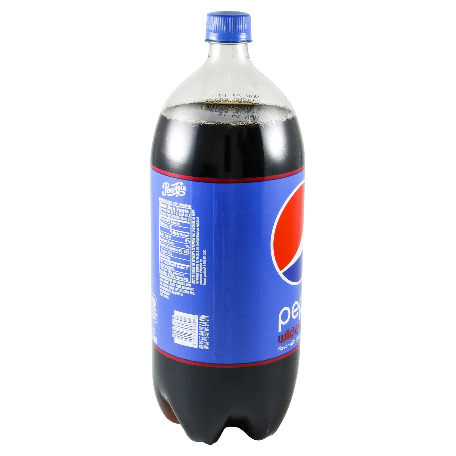 slide 12 of 13, Pepsi Cola, Wild Cherry, 2 liter
