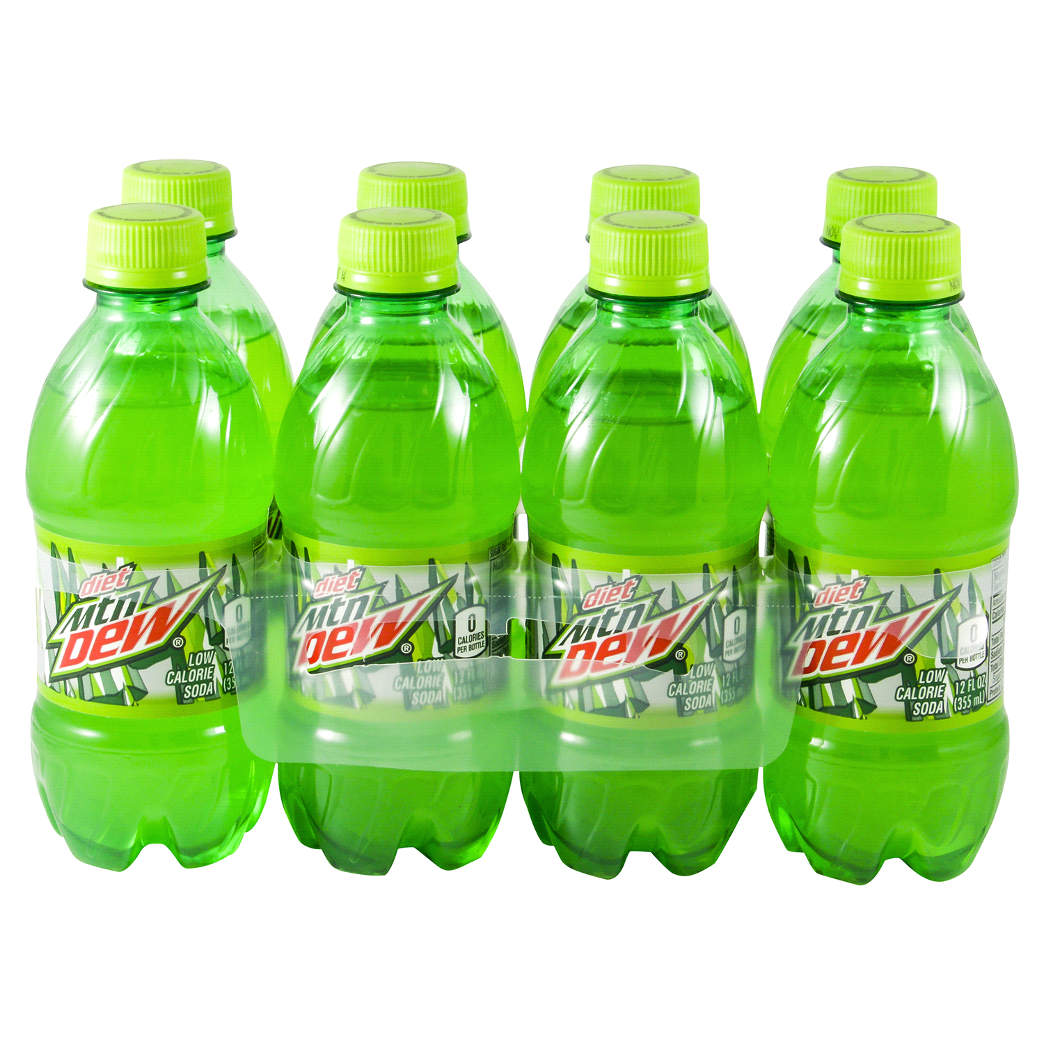 slide 1 of 3, Diet Mountain Dew Diet Soda 8pk, 8 ct; 12 oz