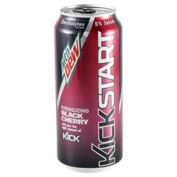 Mountain Dew Sparkling Juice Beverage , Energizing Black Cherry Flavored