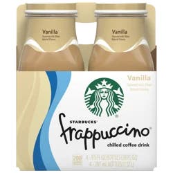 Starbucks Frappuccino Vanilla Coffee- 4ct; 9.5 oz