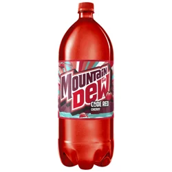 Mountain Dew Code Red DEW With A Rush Of Cherry- 2 liter