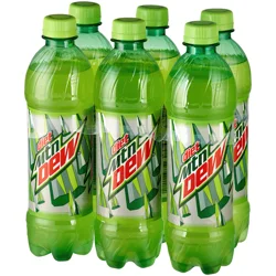 Diet Mountain Dew Zero Sugar Soda Bottles