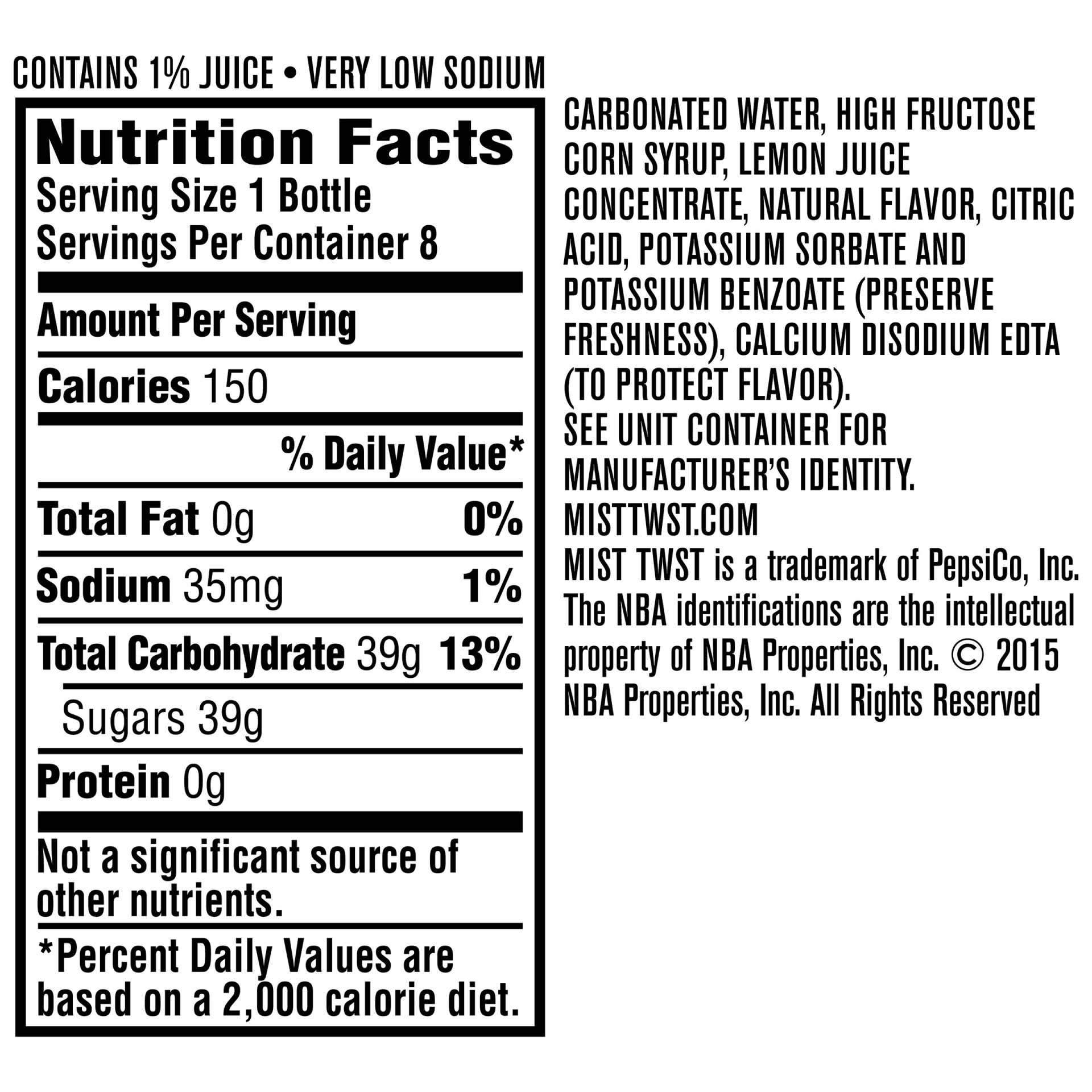 slide 2 of 2, Sierra Mist Lemon Lime Soda - 8 ct; 12 oz, 8 ct; 12 oz