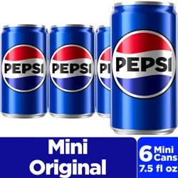 Pepsi Cola Mini Cans