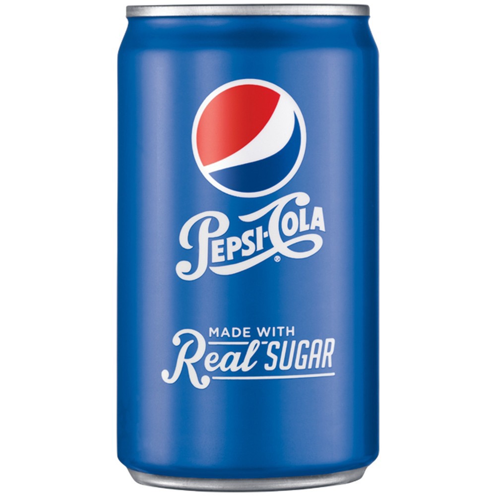 slide 2 of 2, Pepsi Cola with Real Sugar 7.5 Fluid Ounce Aluminum Can, 7.5 fl oz