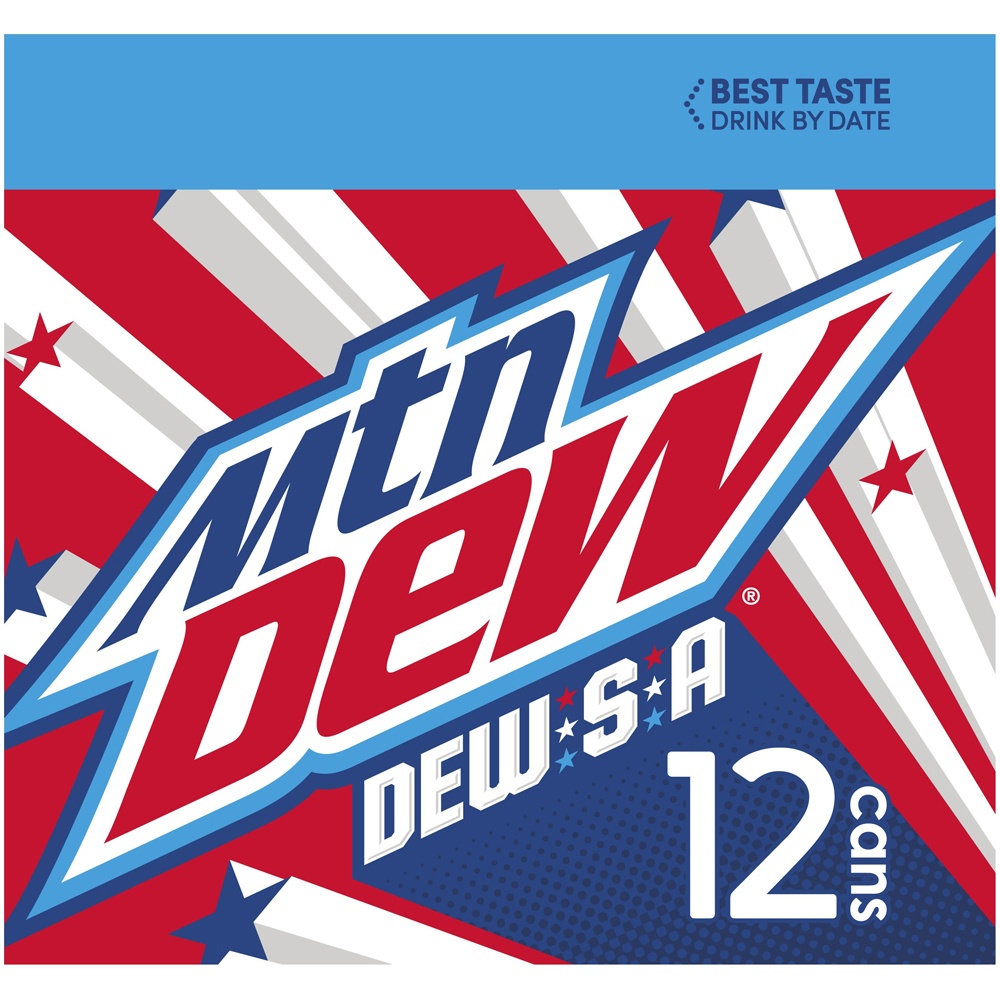 slide 2 of 4, Mountain Dew Dew-S-A, 12 ct; 12 fl oz