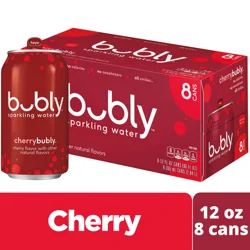 bubly Sparkling Water Cherry