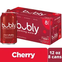 bubly Sparkling Water Cherry