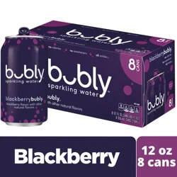 bubly Sparkling Water, Blackberry