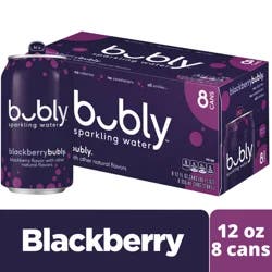 bubly Sparkling Water, Blackberry