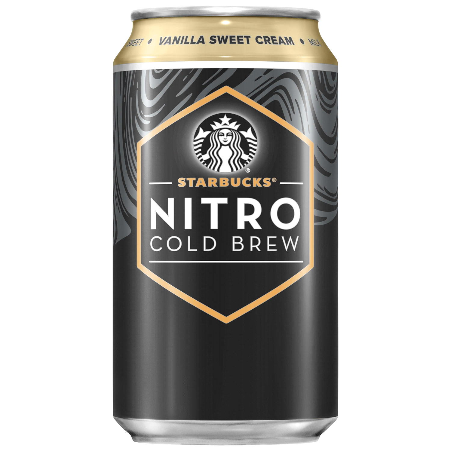 slide 1 of 2, Starbucks Nitro Cold Brew Premium Coffee Drink Vanilla Sweet Cream Flavored - 9.6 fl oz, 9.6 fl oz