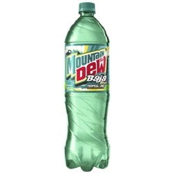 Mountain Dew Baja Blast Soda Tropical Lime 1.25 Liter