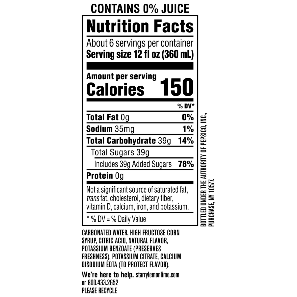 slide 2 of 2, Starry Lemon Lime Soda, Caffeine Free, 2.1 qt