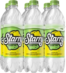 Starry Lemon Lime Soda, Caffeine Free - 6 ct