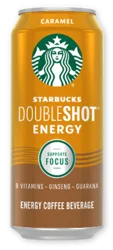 Starbucks Energy Coffee Beverage, Caramel, Support Focus - 15 fl oz