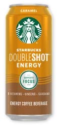 Starbucks Energy Coffee Beverage, Caramel, Support Focus - 15 fl oz
