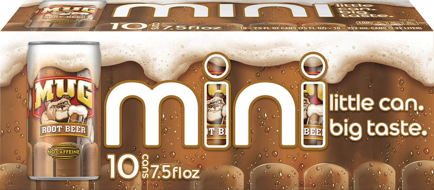 slide 1 of 2, Mug Soda Root Beer - 10 ct, 10 ct; 7.5 oz
