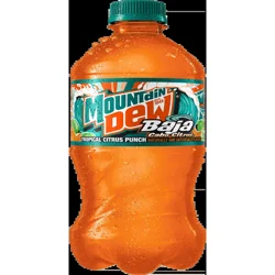 Mountain Dew Baja Cabo Citrus Dew Tropical Citrus Punch 20 Fl Oz