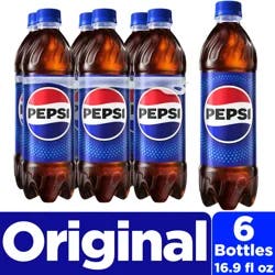 Pepsi Cola 16.9FlOz 6Pk