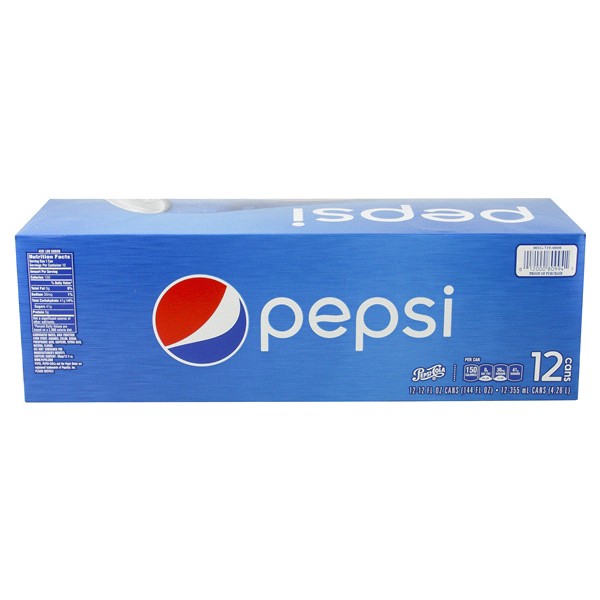 slide 13 of 21, Pepsi Soda Cola - 12 ct; 12 oz, 12 ct; 12 oz