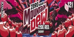 Mountain Dew Soda, Citrus with Cherry - 9 lb