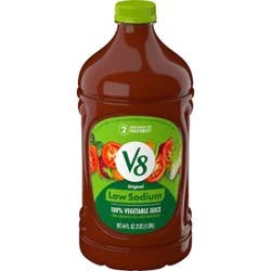 V8 Low Sodium Original 100% Vegetable Juice - 64 Fl. Oz.