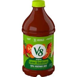 V8 Low Sodium Original 100% Vegetable Juice - 46 Fl. Oz.