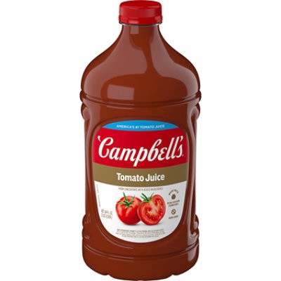 slide 1 of 1, Campbell's 100% Tomato Juice - 64 Fl. Oz., 64 fl oz
