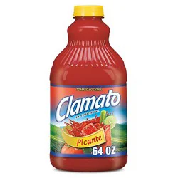 Clamato Picante Tomato Cocktail Juice - 64 Fl. Oz.