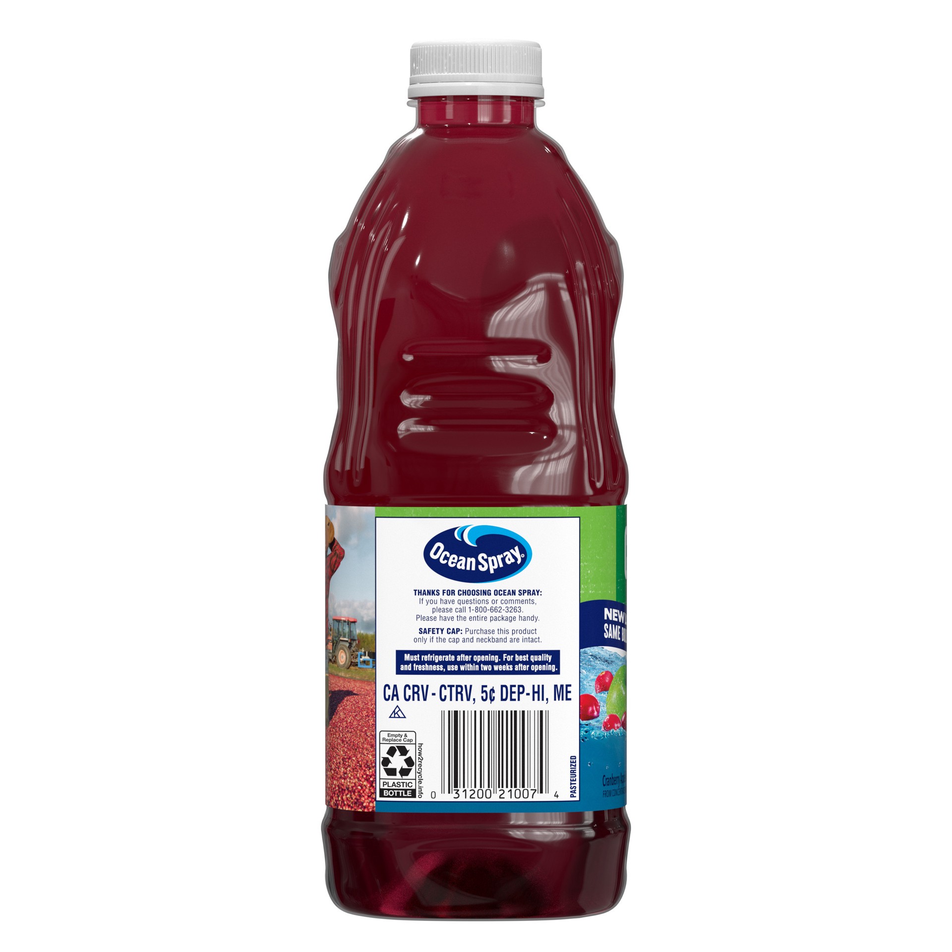 slide 3 of 8, Ocean Spray Juice Cran-Apple - 64 Fl. Oz., 64 fl oz