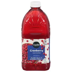 Signature Select Juice Cocktail Cranberry - 64 Fl. Oz.