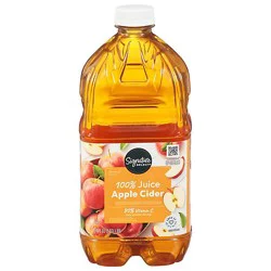 Signature Select Juice Apple Cider Bottle - 64 Fl. Oz.