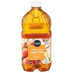 Signature Select Juice Apple Cider Bottle - 64 Fl. Oz.