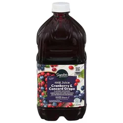 Signature Select Juice Cranberry & Concord Grape - 64 Fl. Oz.