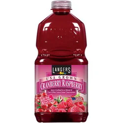Langers Juice Cocktail Gold Medal Cranberry Raspberry - 64 Fl. Oz.
