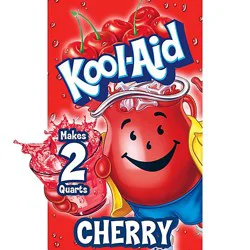 Kool-Aid Unsweetened Cherry Powdered Soft Drink Mix - 0.13 Oz
