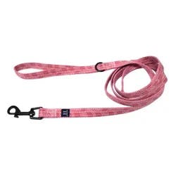 Hamilton Eco Venture Bamboo 6' Leash with Accessory Ring - Pink