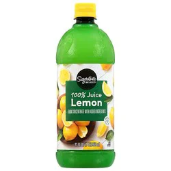 Signature Select Lemon Juice - 32 Fl. Oz.