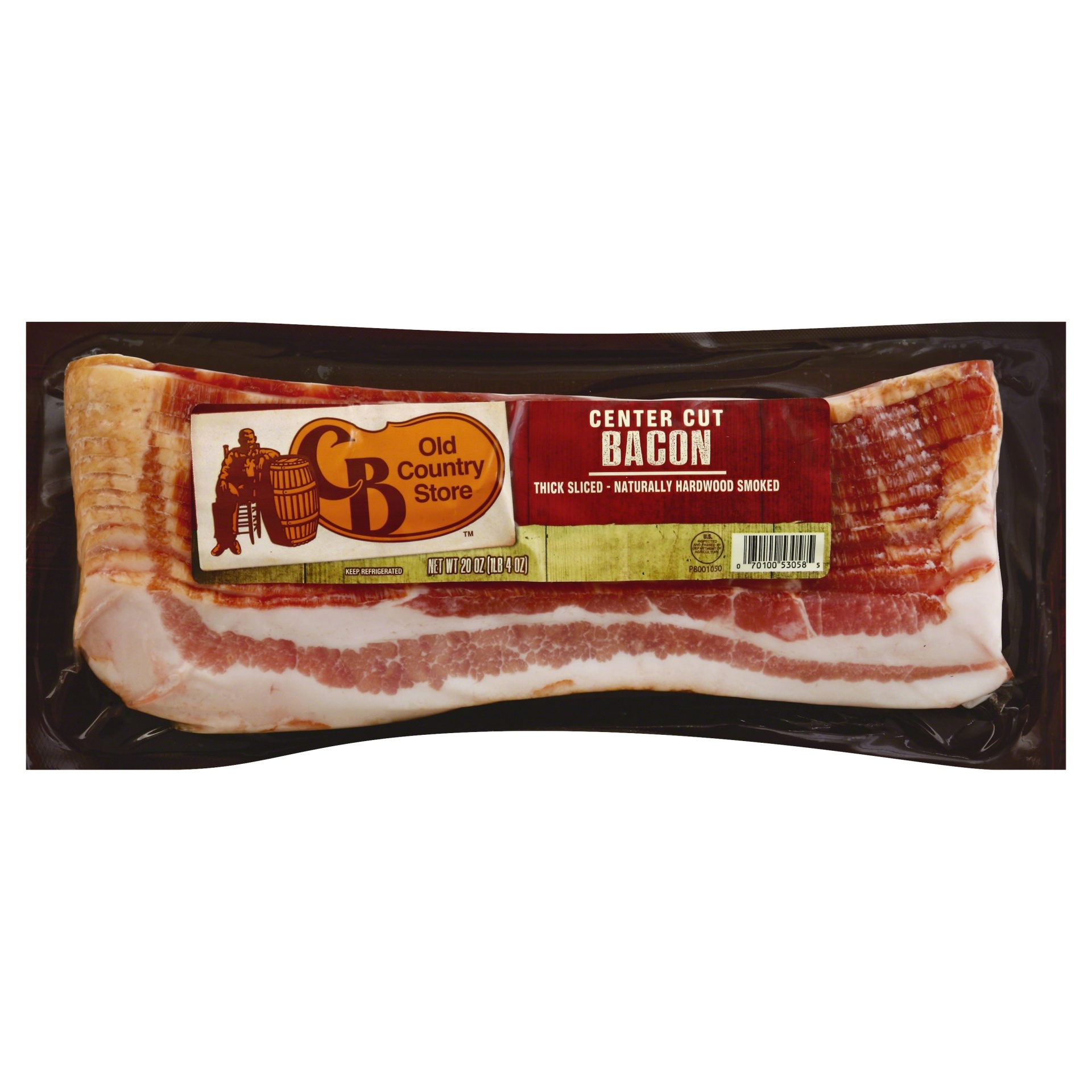 slide 1 of 1, CB Old Country Store Bacon 20 oz, 20 oz