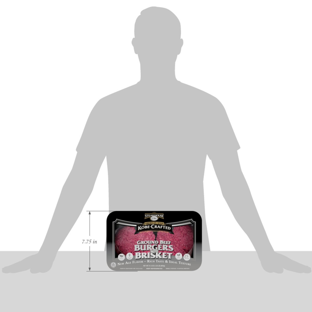 slide 4 of 8, Kobe Crafted, 1.33 lb