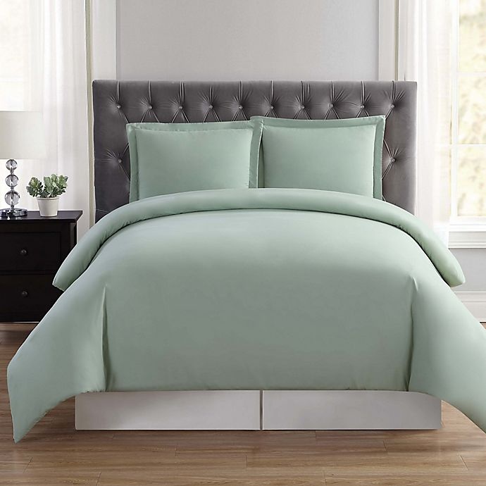 slide 1 of 3, Truly Soft Everyday King Duvet Cover Set - Sage, 3 ct