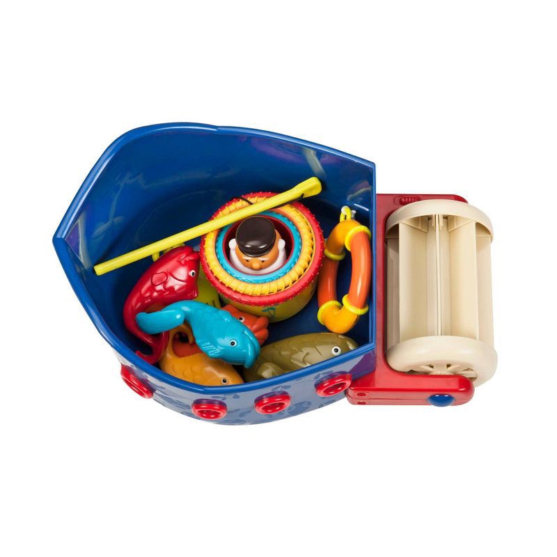 slide 8 of 9, B. toys Bath Toy Set - Fish and Splish, 1 ct