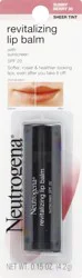 Neutrogena Revitalizing and Moisturizing Tinted Lip Balm with Sun Protective Broad Spectrum SPF 20 Sunscreen, Lip Soothing Balm with a Sheer Tint in Color Sunny Berry 30,.15 oz