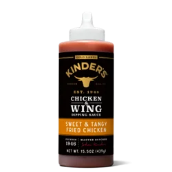 Kinder's Sweet & Tangy Fried Chicken Gold Label Chicken & Wing Dipping Sauce, 15.5 oz
