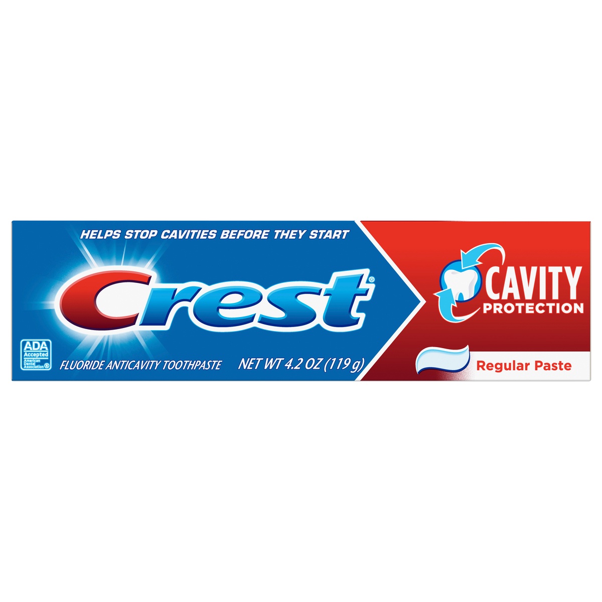 slide 6 of 6, Crest Cavity Protection Toothpaste, Regular Paste, 4.2 oz, 4.2 oz
