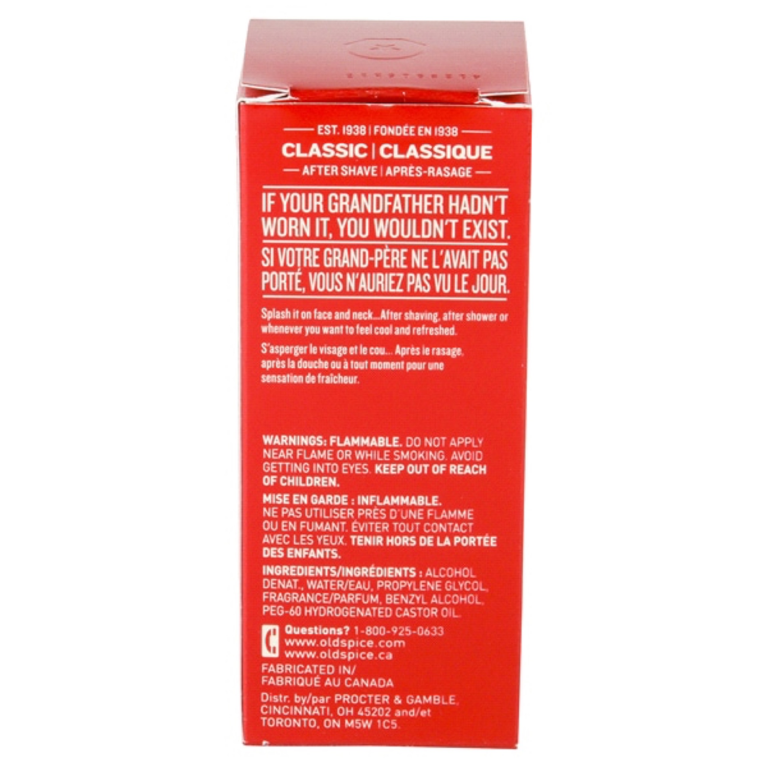 slide 2 of 6, Old Spice Classic Scent Parfum After Shave 125 ml, 125 ml