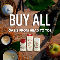 slide 15 of 29, Old Spice Men's Deodorant Aluminum-Free Oasis with Vanilla Notes, 3oz, 3 oz