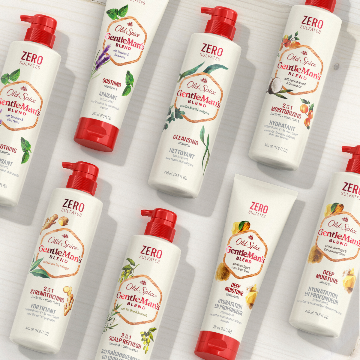 slide 17 of 25, Old Spice Gentleman's Blend Soothing Men's Shampoo with Lavender & Mint Scent, 14.8 oz