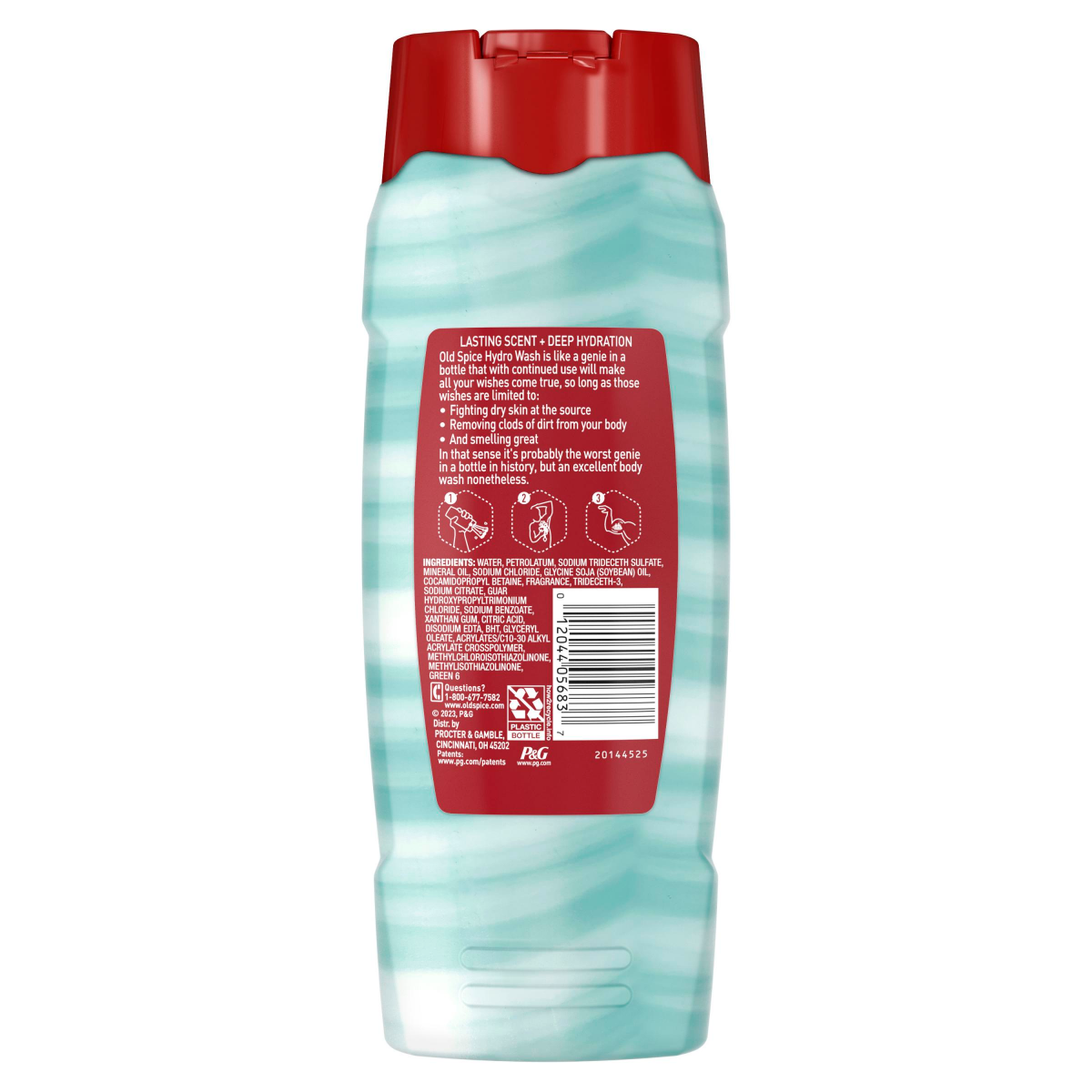 slide 29 of 29, Old Spice Men's Body Wash Moisturizing Hydro Wash Pure Sport Plus, 21 oz, 21 fl oz