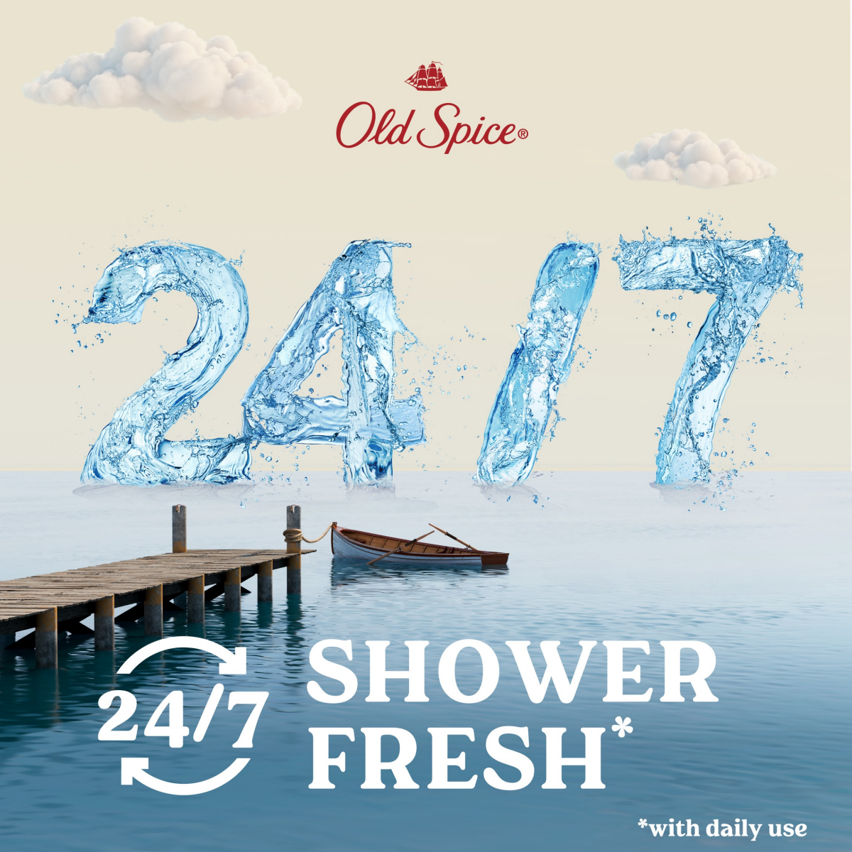 slide 7 of 8, Old Spice Men's Body Wash for Men, Shore Scent, 24/7 Shower Fresh, 18 oz, 18 oz